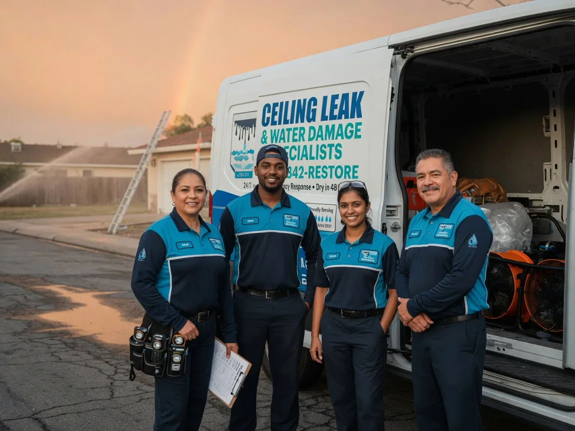 Ceiling Leak Cleanup company in Michigan City, MS