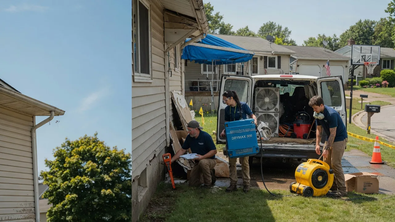 Ceiling Leak Cleanup in Michigan City, MS near me